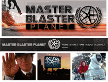 Tablet Screenshot of masterblasterplanet.com